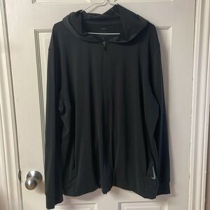 Nike Hyper Dri-FIT Full Zip Yoga Hoodie, Moisture-Wicking, unisex, men’s size L